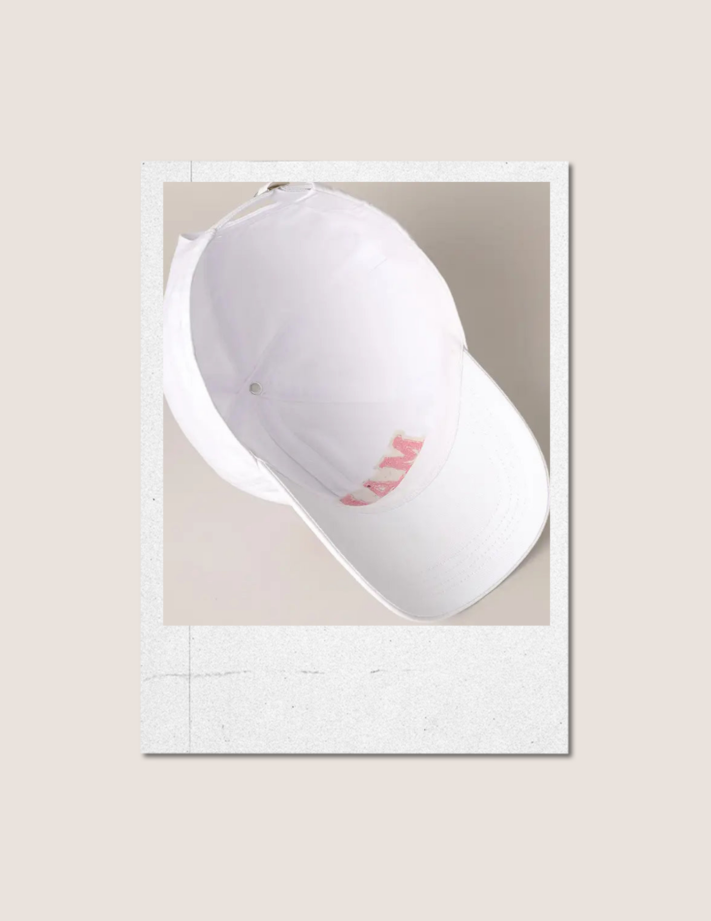 Chenille Mama Baseball Cap