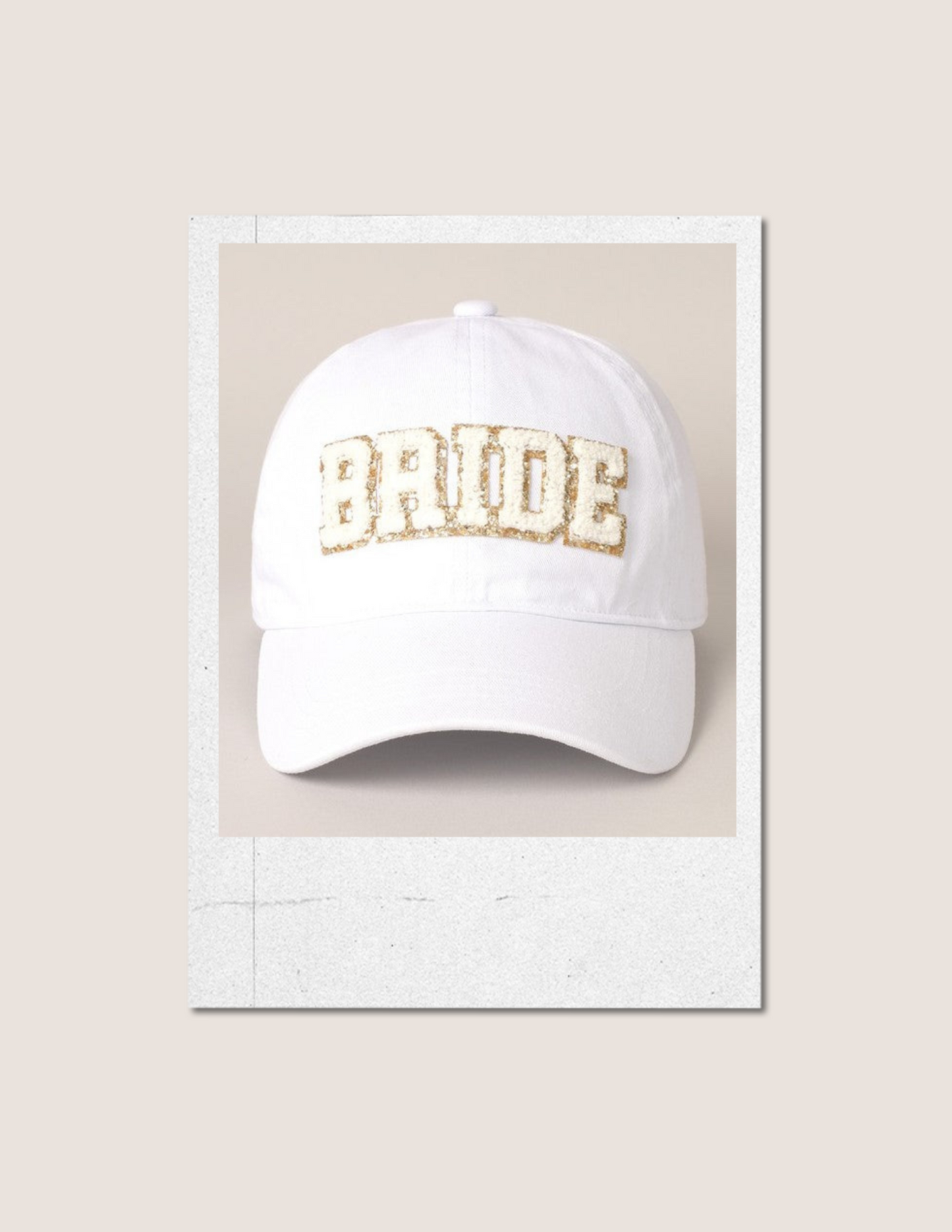 Chenille Bride Baseball Cap