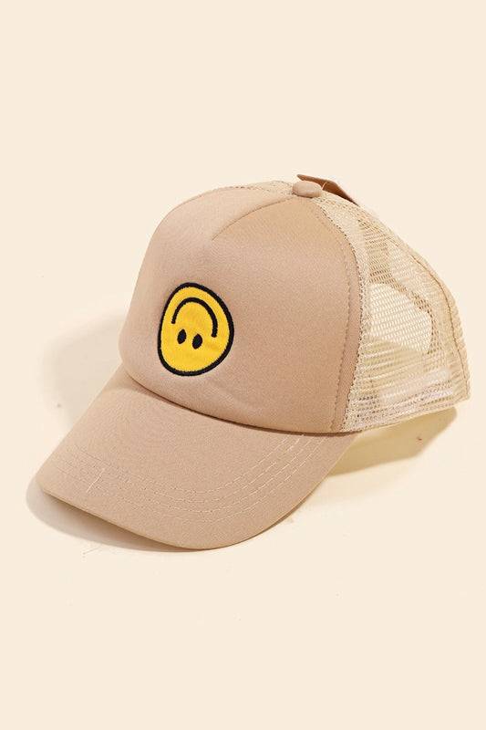 Upside Down Smiley Face Hat