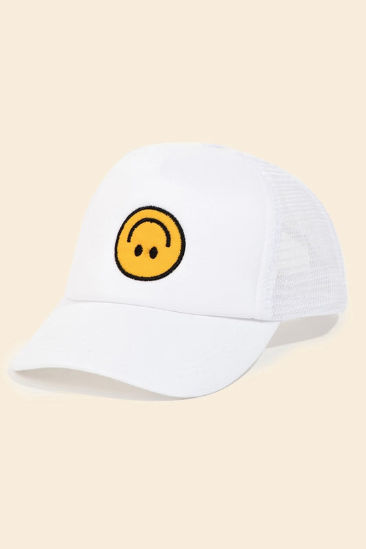 Upside Down Smiley Face Hat