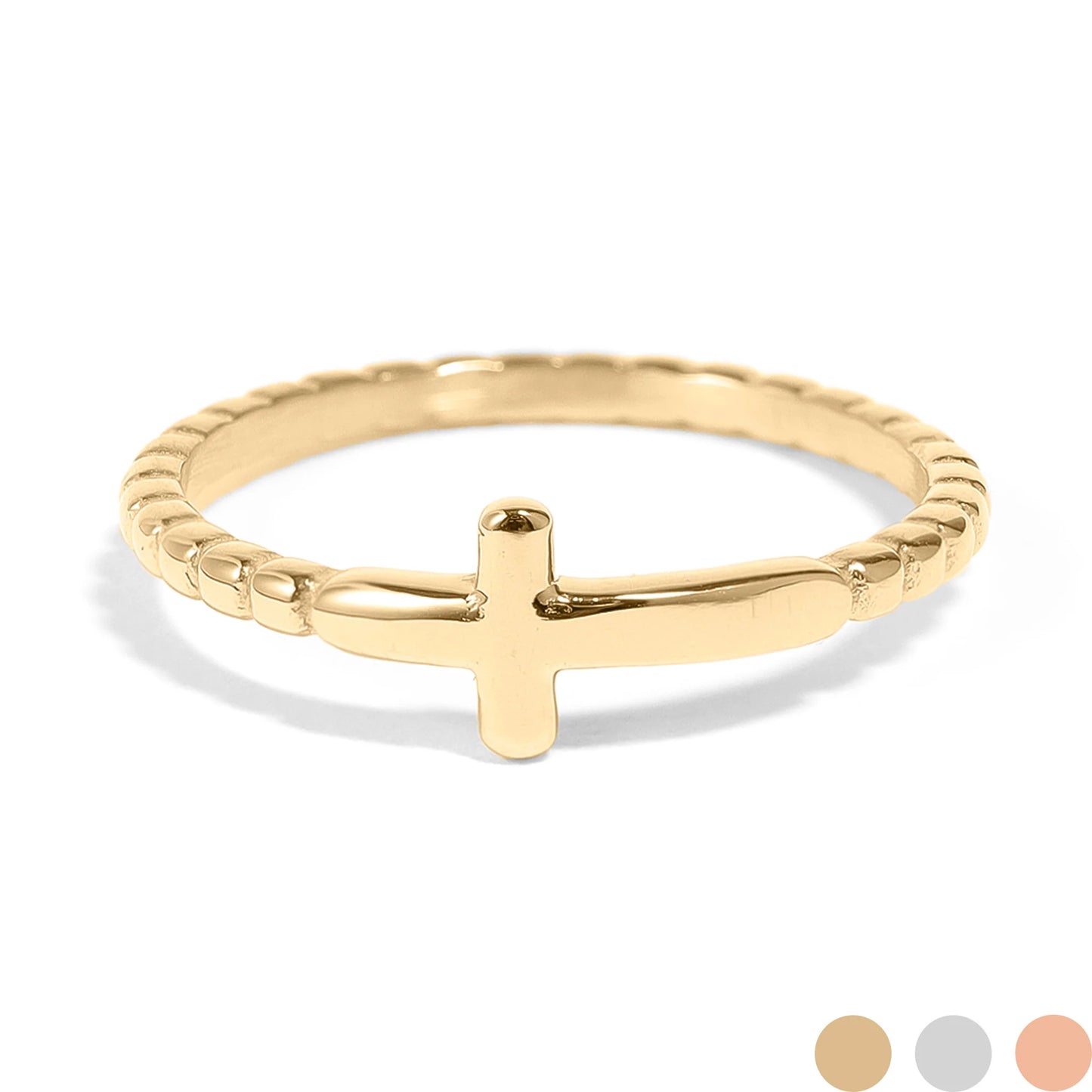 Cross Stacking Ring