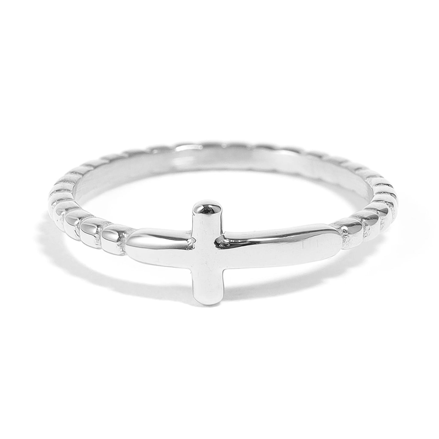 Cross Stacking Ring