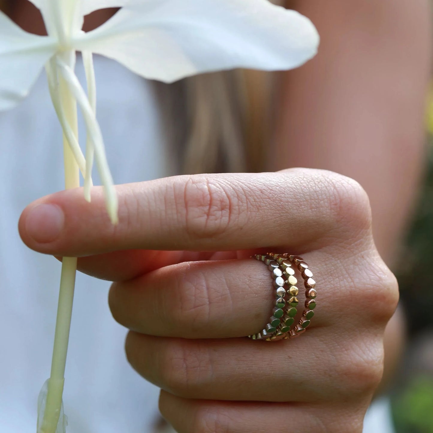 Flat Circle Stacking Ring