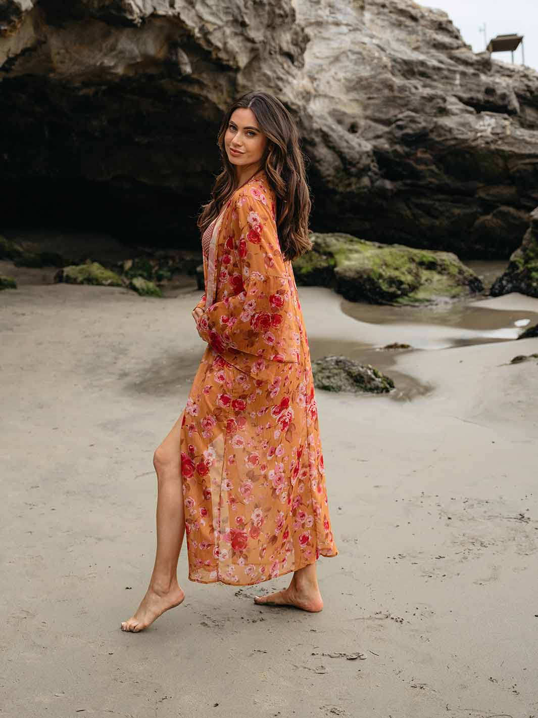 Floral Kimono