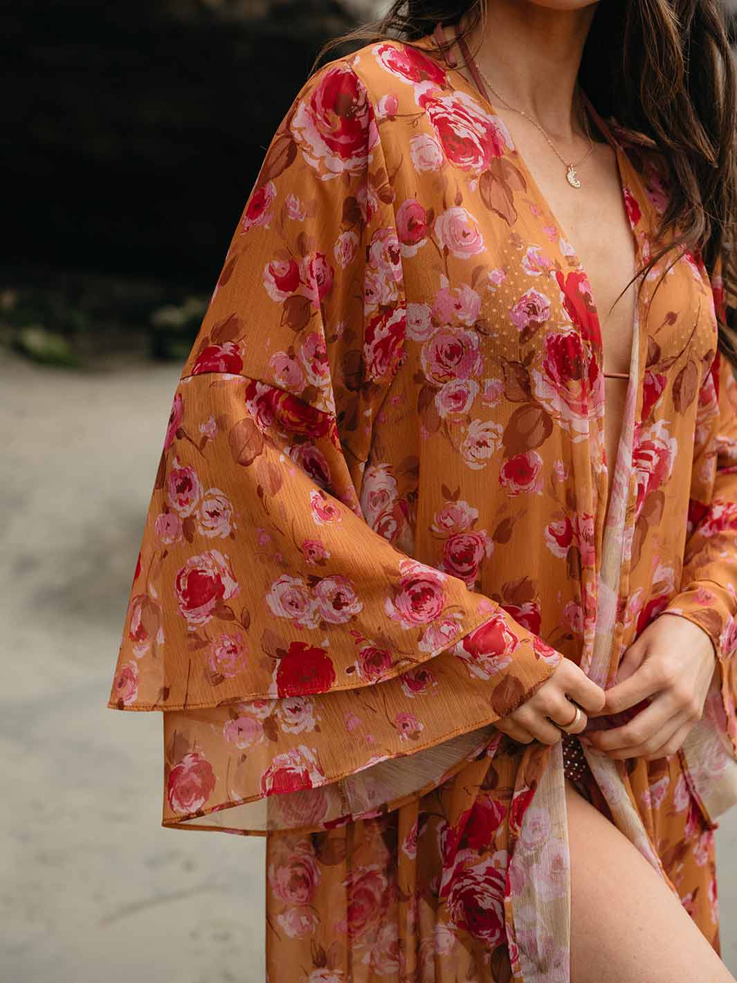 Floral Kimono