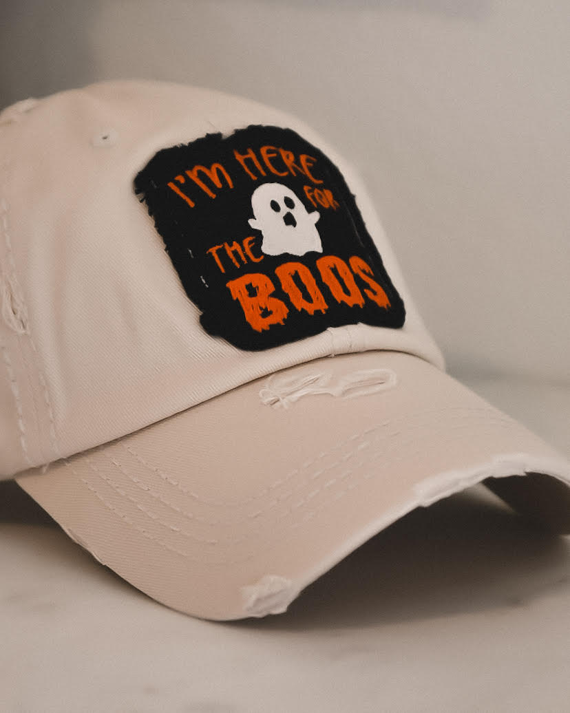 Ghost Baseball Cap