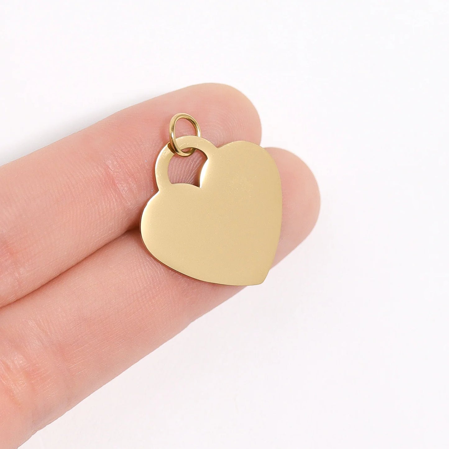 Large Heart  Charm