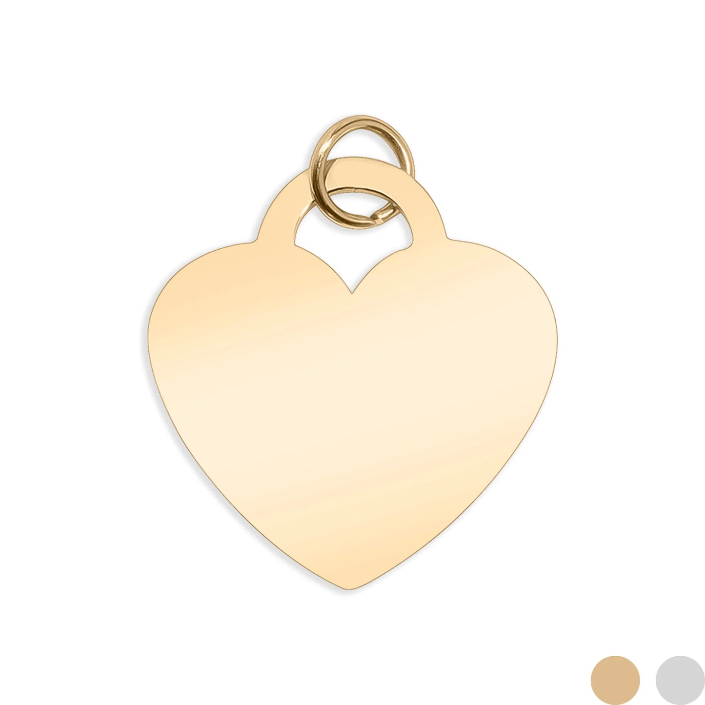 Large Heart  Charm