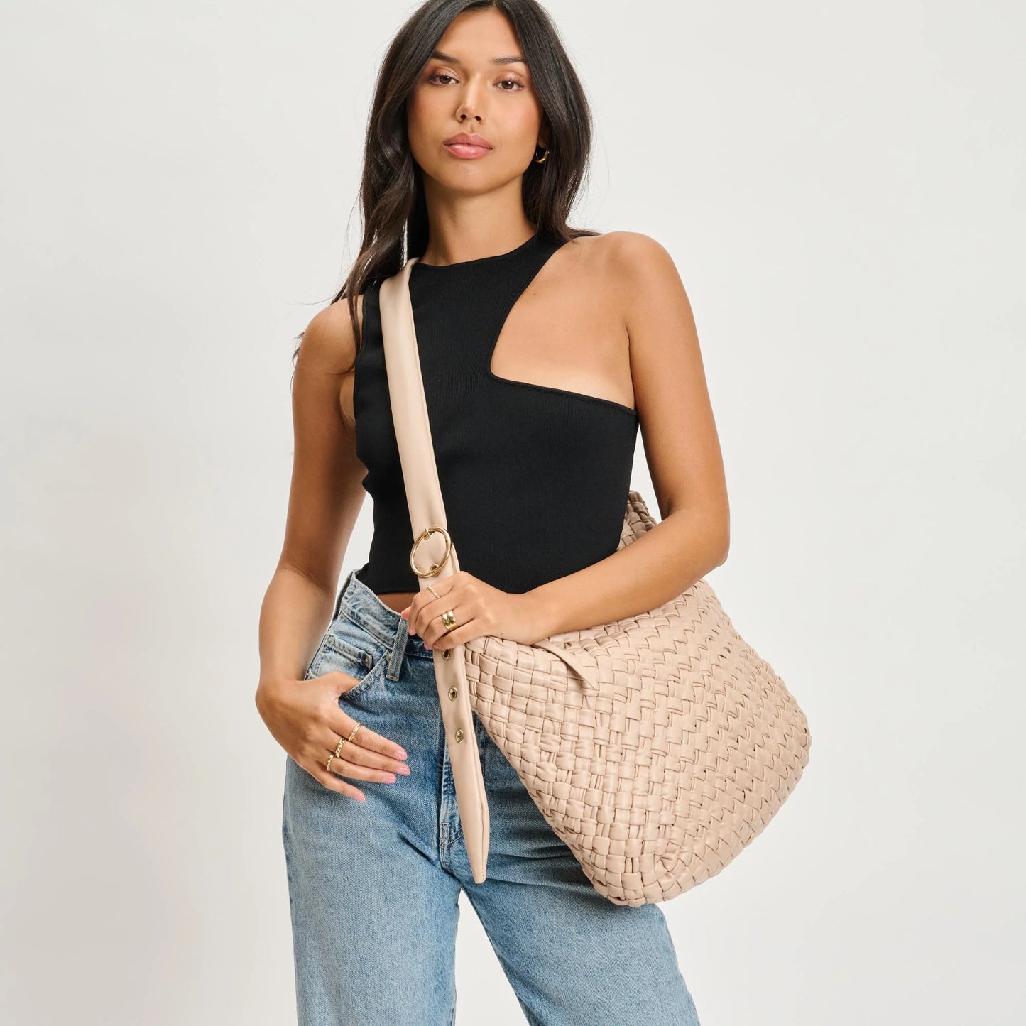 Woven Crossbody - Natural