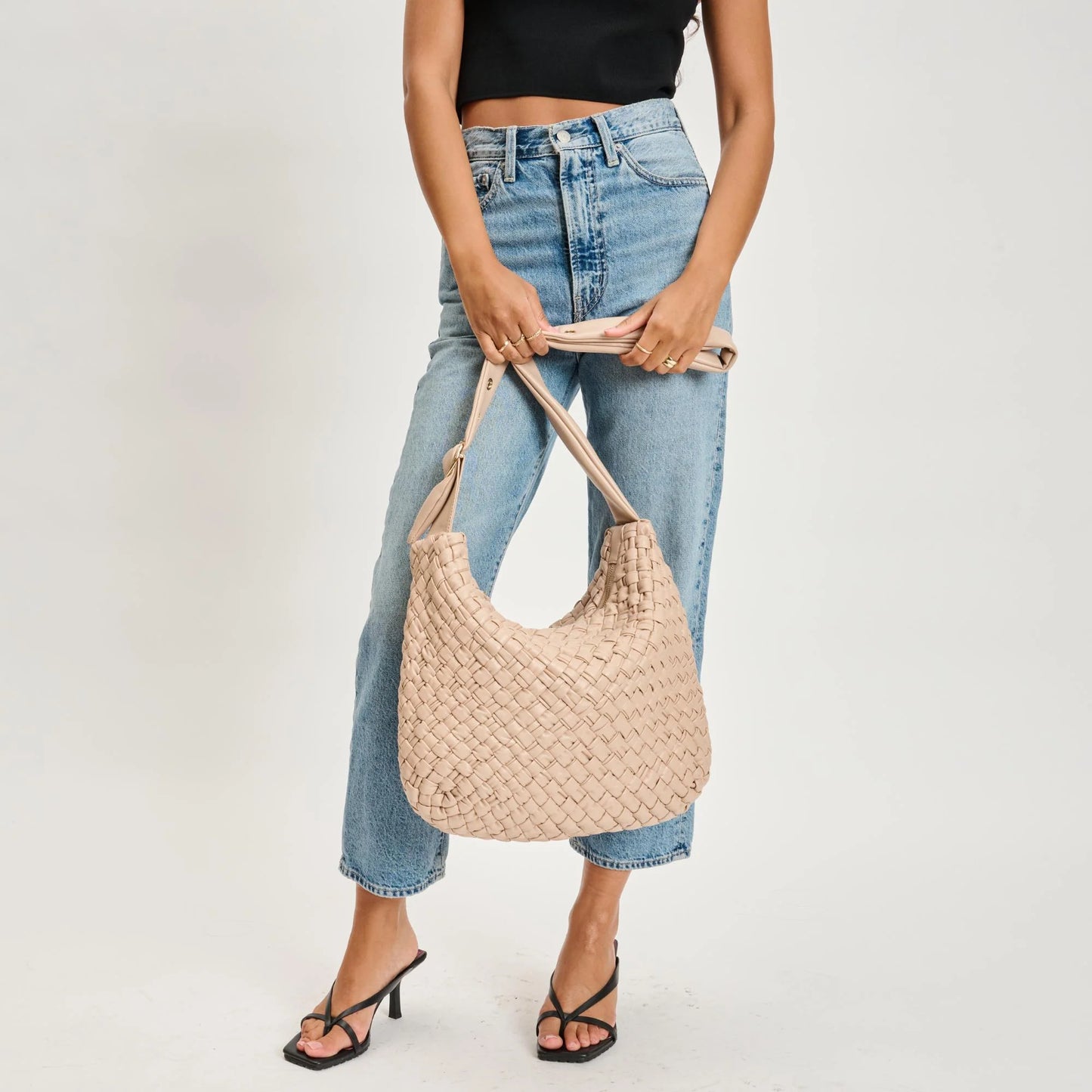 Woven Crossbody - Natural