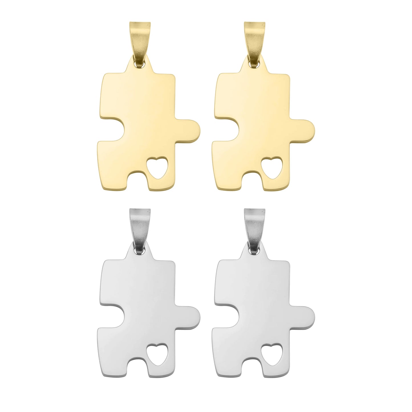 Puzzle Best Friend Charms