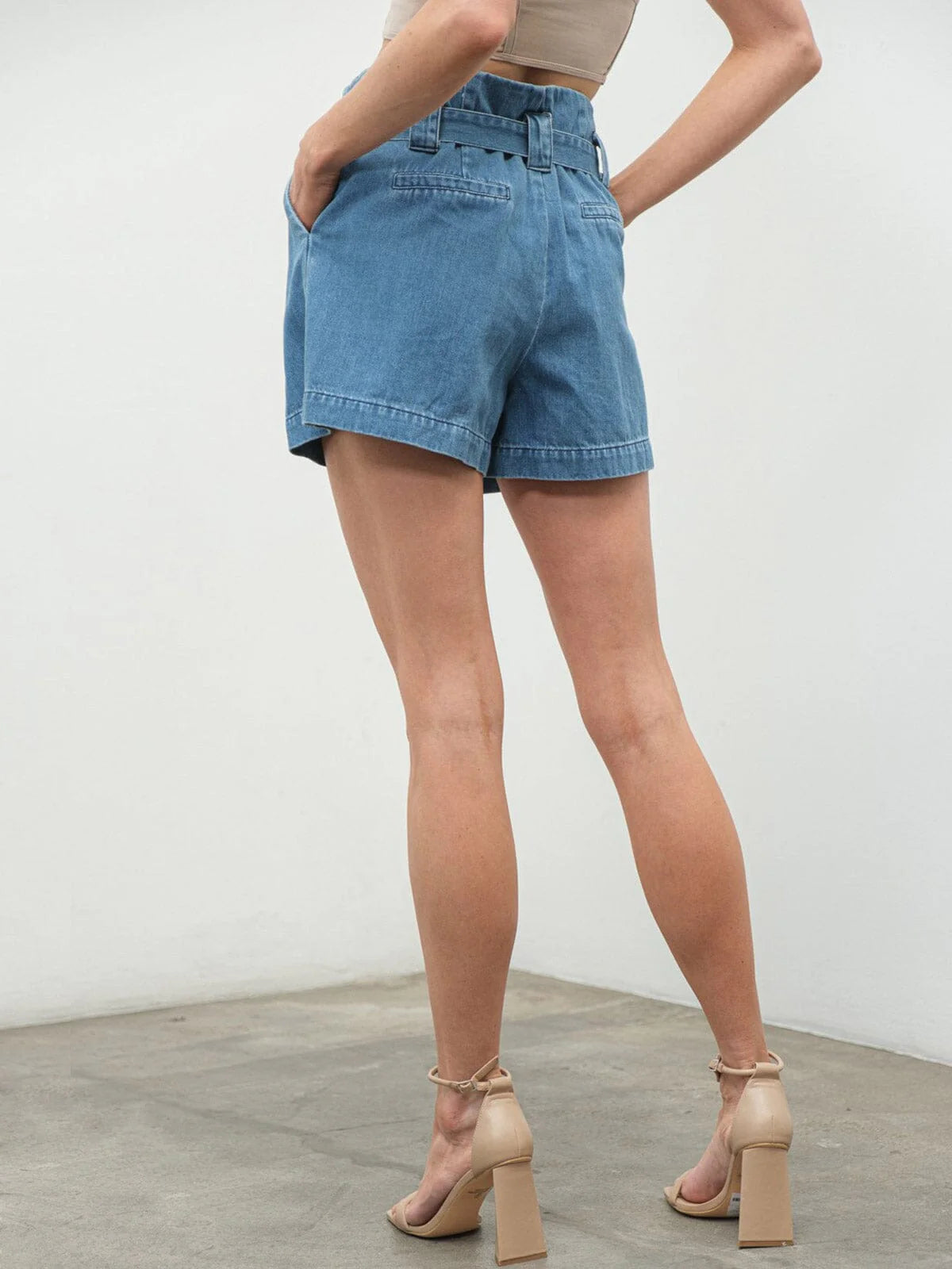 Tie Waist Shorts