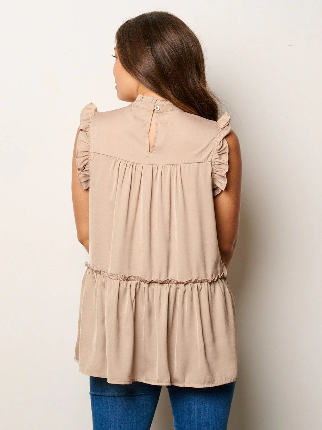 Ruffle Tiered Blouse