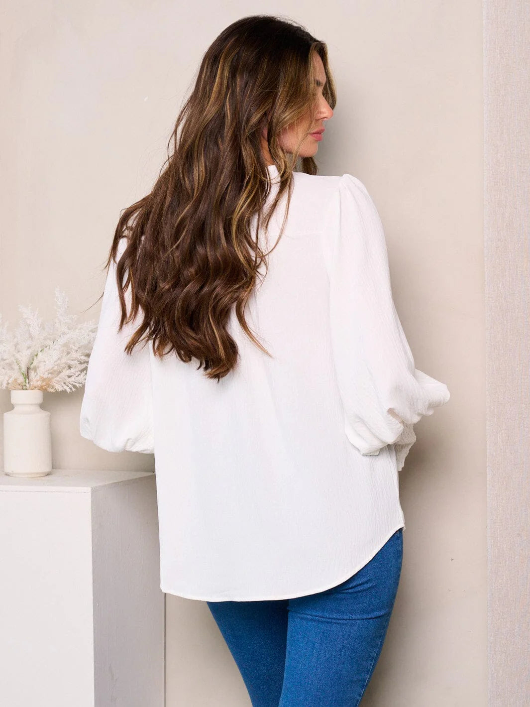 Smock Sleeves Blouse